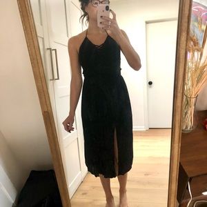 Black Halter Dress